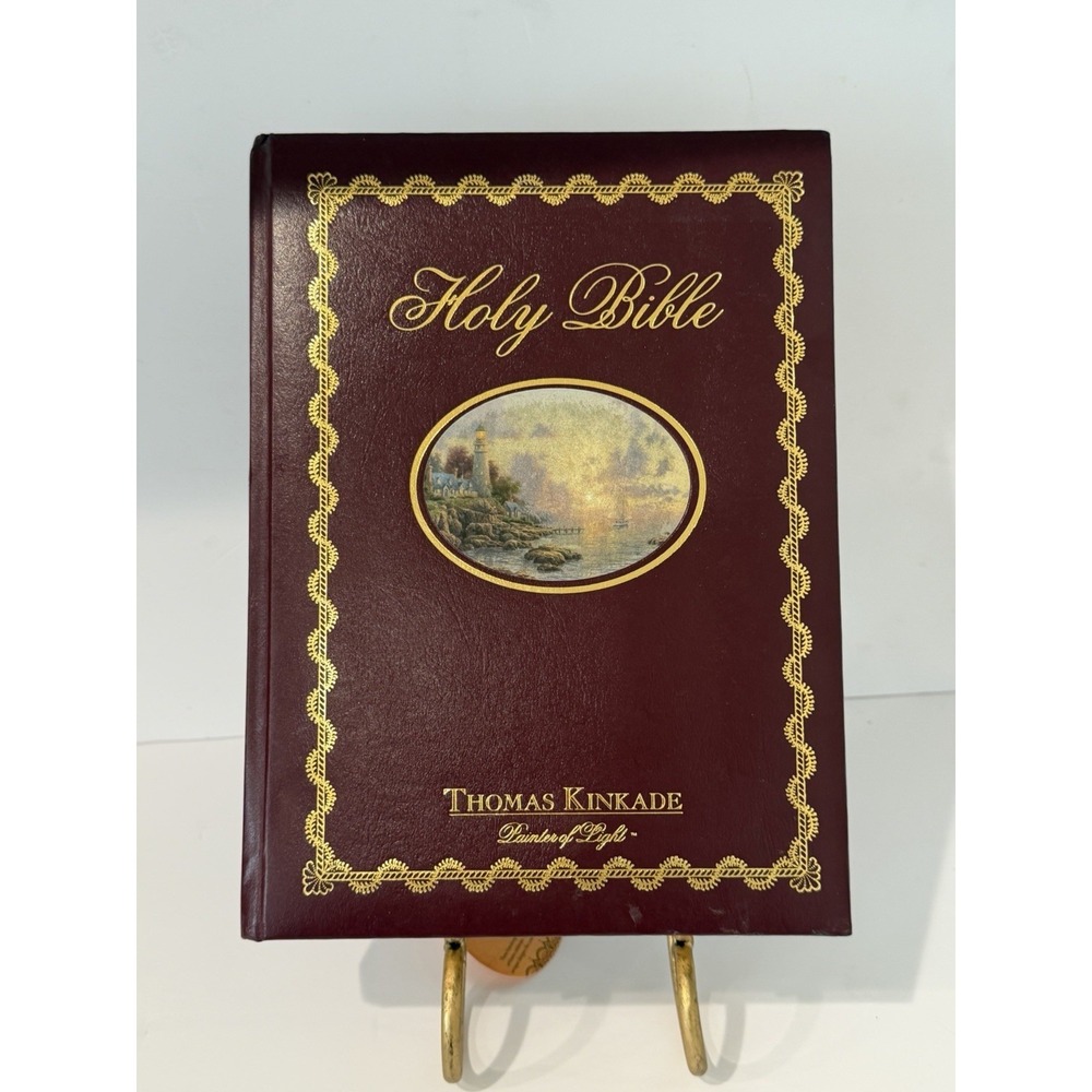 Holy Bible Thomas Kinkade New King James Version Painter of Light NKJV Pictures